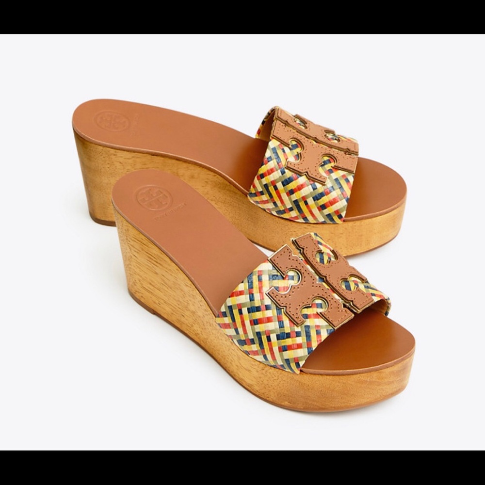 Tory Burch Wedge Sandal size 6